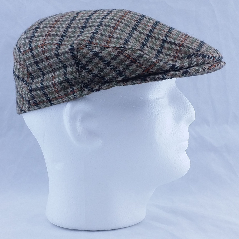 Vintage Brooks Brothers Wool Cap England Plaid